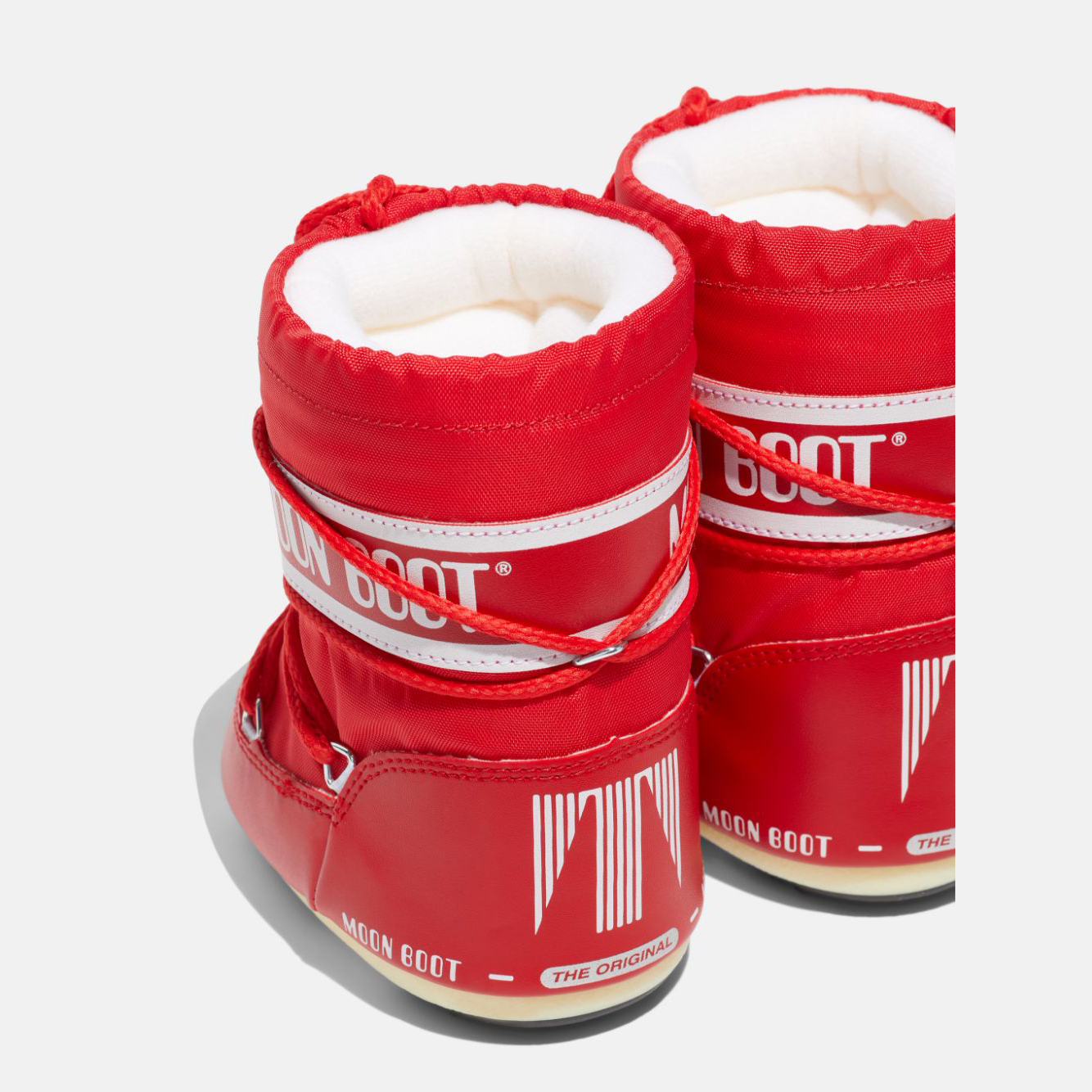 Moon Boot® Icon Mini Vinterstøvler Barn Rød NO-657831